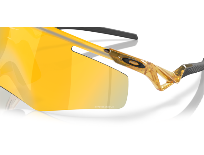 P&auml;ikeseprillid OAKLEY QTMN Kato Transparent Light Curry Prizm 24k