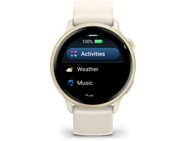 Nutikell Garmin vivoactive 6 Lunar Gold Lunar Gold