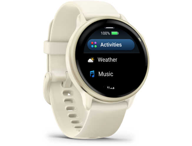 Nutikell Garmin vivoactive 6 Lunar Gold Lunar Gold