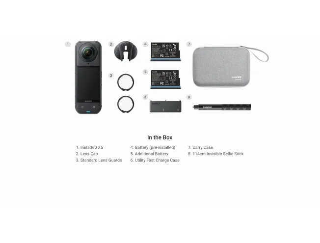 Seikluskaamera Insta360 X5 Essentials Bundle