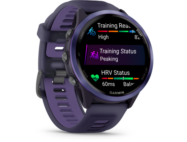 Spordikell Garmin Forerunner 570 47mm Translucent Imperial Purple