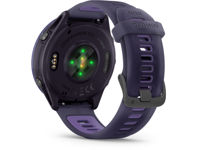 Spordikell Garmin Forerunner 570 47mm Translucent Imperial Purple