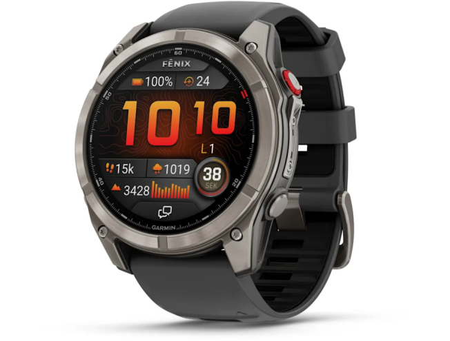 Spordikell Garmin fenix 8 PRO 51mm AMOLED Sapphire, Titanium Graphite