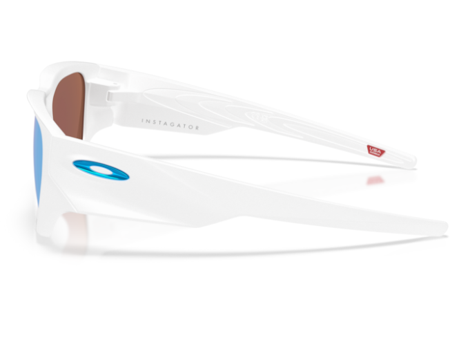 P&auml;ikeseprillid Oakley Instagator Matte White Prizm Deep Water Polarized