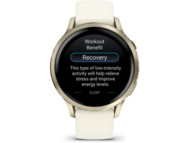 Nutikell Garmin VENU 4 - 41mm Lunar Gold/Bone