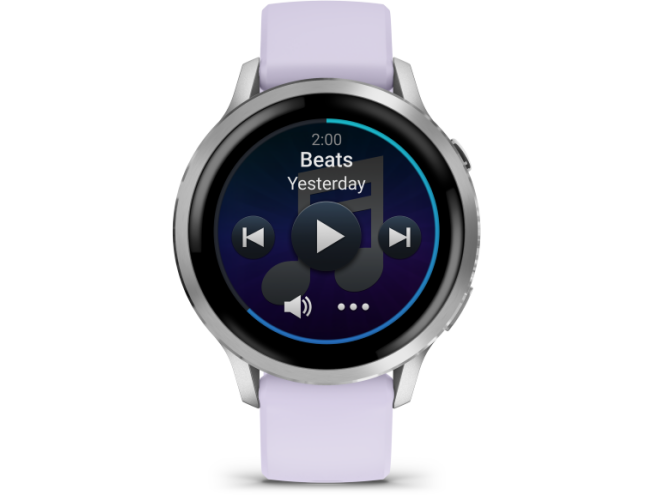 Nutikell Garmin VENU 4 - 41mm Silver/Periwinkle