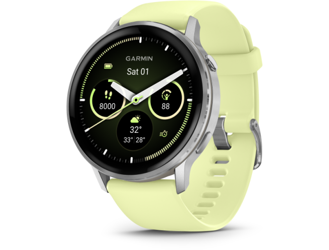 Nutikell Garmin VENU 4 - 45mm Silver/Citron