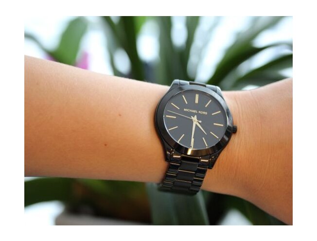 Naiste k&auml;ekell MICHAEL KORS BLACK WATCH (MK3221)