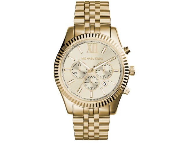 Meeste k&auml;ekell MICHAEL KORS GOLDEN WATCH (MK8281)