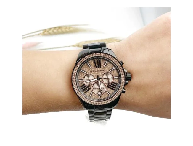 Naiste k&auml;ekell MICHAEL KORS BLACK WATCH (MK5879)