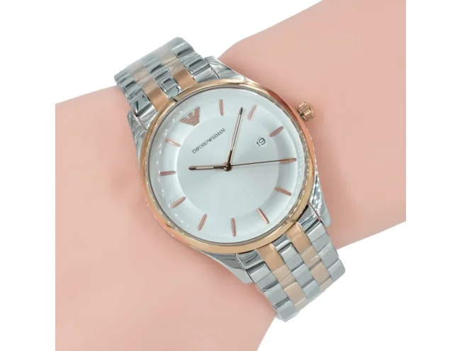 Meeste k&auml;ekell ARMANI SILVER WATCH (AR11044)