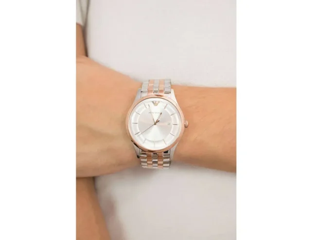 Meeste k&auml;ekell ARMANI SILVER WATCH (AR11044)