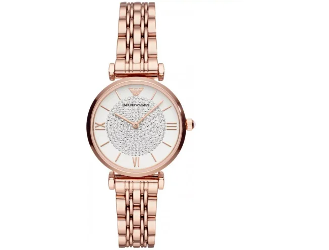 Naiste k&auml;ekell ARMANI GOLDEN WATCH (AR11244)