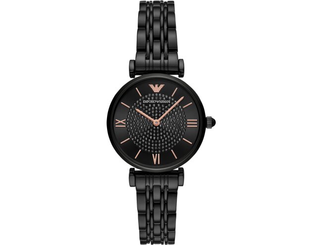 Naiste k&auml;ekell ARMANI BLACK WATCH (AR11245)
