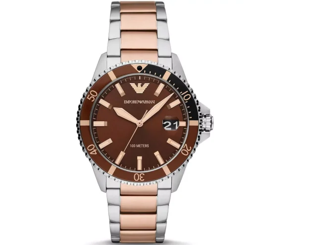 Meeste k&auml;ekell ARMANI SILVER WATCH (AR11340)