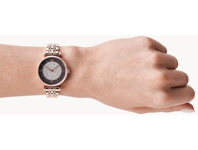 Naiste k&auml;ekell ARMANI PINK WATCH (AR11402)