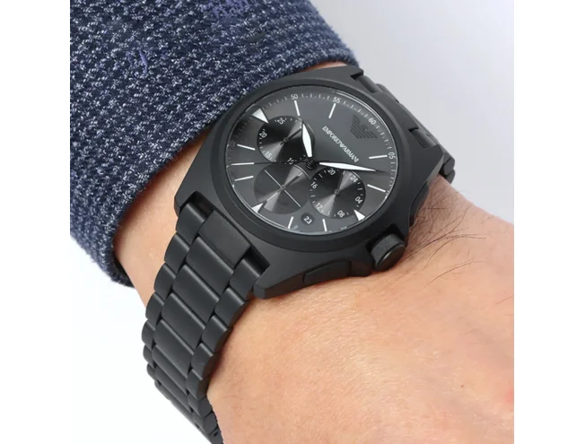 Meeste k&auml;ekell ARMANI BLACK WATCH (AR11412)
