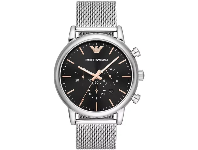 Meeste k&auml;ekell ARMANI SILVER WATCH (AR11429)