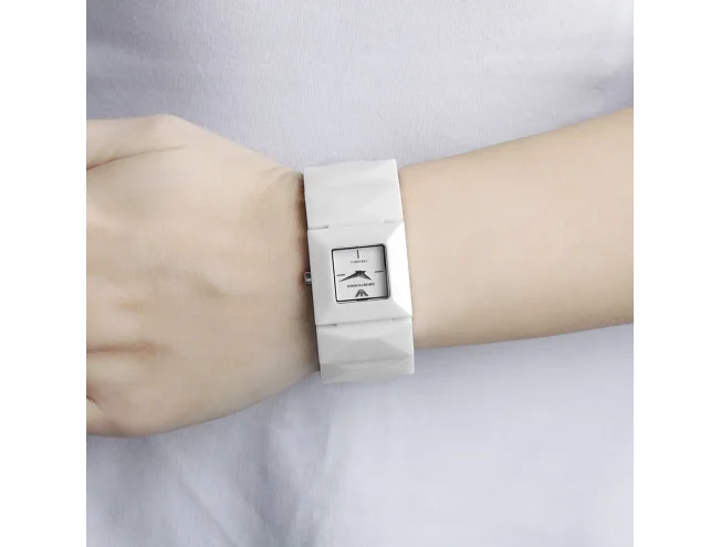 Naiste k&auml;ekell ARMANI WHITE WATCH (AR1436)