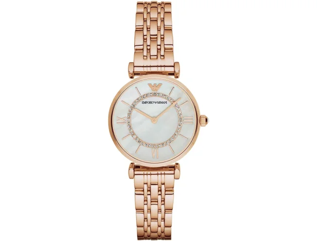 Naiste k&auml;ekell ARMANI ROSE GOLD WATCH (AR1909)