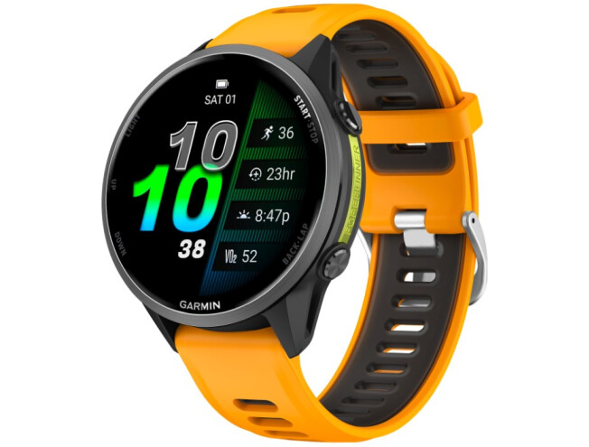 Forerunner 970 asendusrihm oranž/must