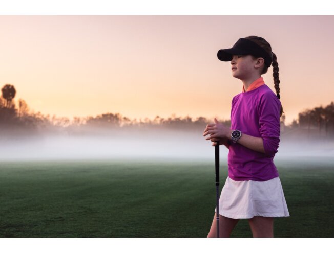 Golfikell Garmin Approach J1 Silver/Lilac