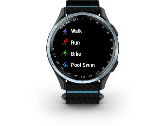 Golfikell Garmin Approach J1 Cloud blue/black