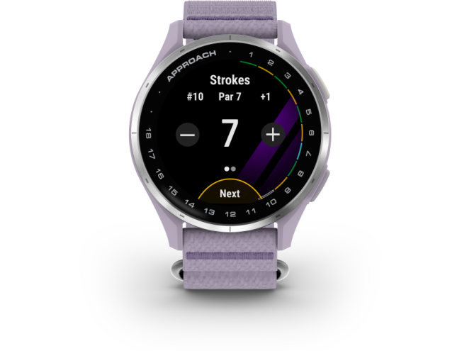 Golfikell Garmin Approach J1 Silver/Lilac