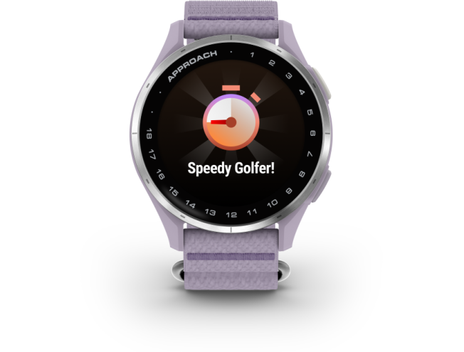 Golfikell Garmin Approach J1 Silver/Lilac