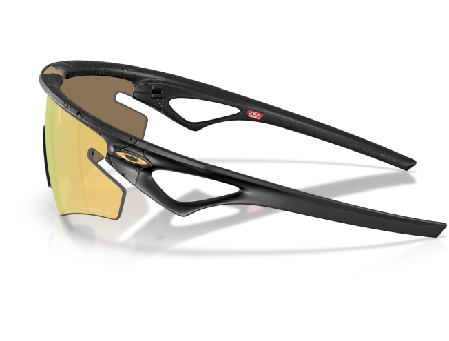 P&auml;ikeseprillid OAKLEY Sphaera Slash erimudelid "Gridiron Collection" Matte Black Splatter Prizm 24k Polarized