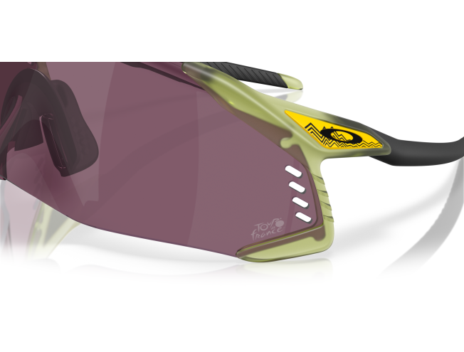 P&auml;ikeseprillid OAKLEY Velo Kato erimudelid "2026 Tour De France" Matte Transparent Fern Prizm Road Black
