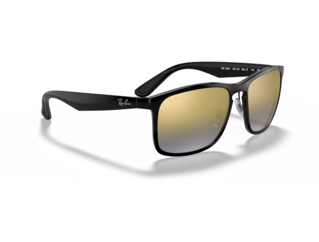 P&auml;ikeseprillid Ray-Ban 0RB4264 Black Blue & Gold Polarised+