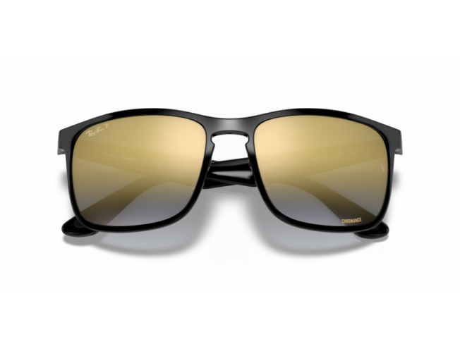 P&auml;ikeseprillid Ray-Ban 0RB4264 Black Blue & Gold Polarised+