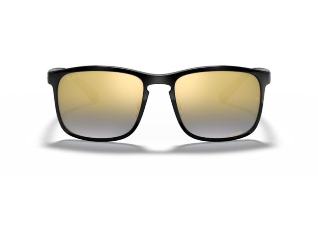 P&auml;ikeseprillid Ray-Ban 0RB4264 Black Blue & Gold Polarised+