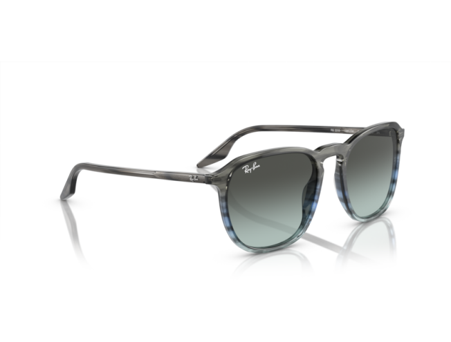 P&auml;ikeseprillid Ray-Ban 0RB2203 Striped Grey & Blue Blue/Black M