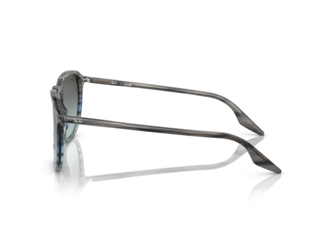 P&auml;ikeseprillid Ray-Ban 0RB2203 Striped Grey & Blue Blue/Black M
