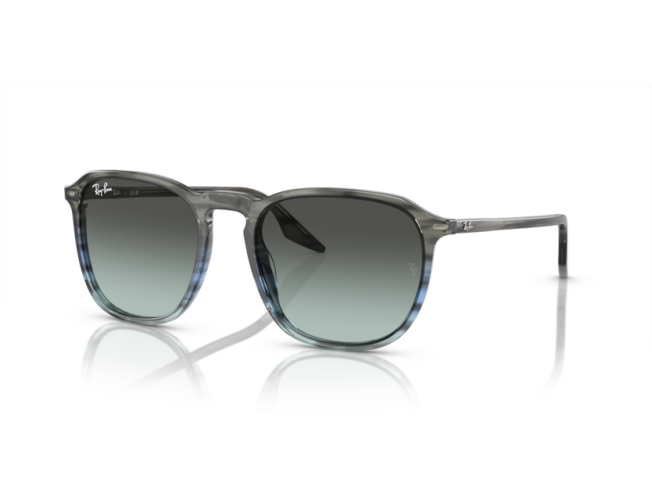 P&auml;ikeseprillid Ray-Ban 0RB2203 Striped Grey & Blue Blue/Black M