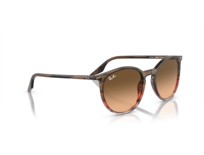 P&auml;ikeseprillid Ray-Ban 0RB2204 Striped Brown & Red Pink/Black L