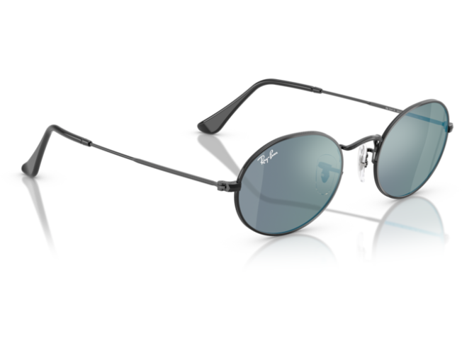 P&auml;ikeseprillid Ray-Ban Oval Black Blue