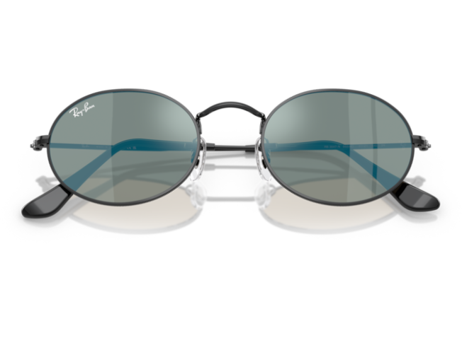 P&auml;ikeseprillid Ray-Ban Oval Black Blue