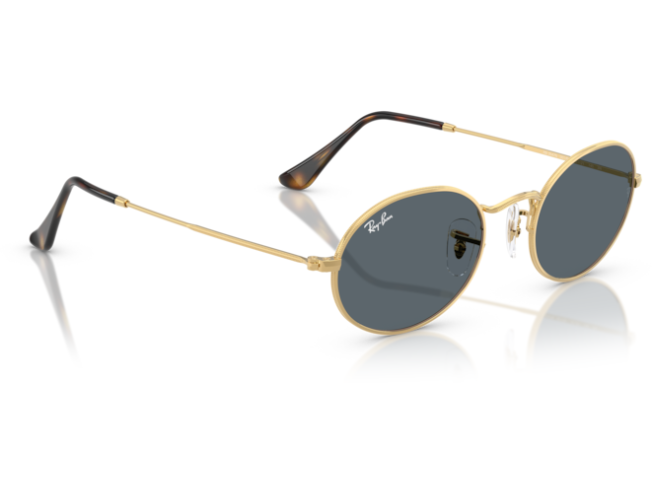 P&auml;ikeseprillid Ray-Ban Oval Arista Gold Blue