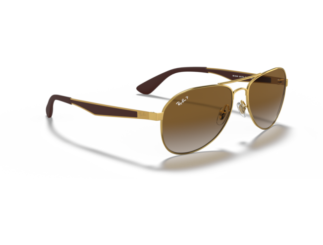 P&auml;ikeseprillid Ray-Ban 0RB3549 Arista Gold Brown Polarized L