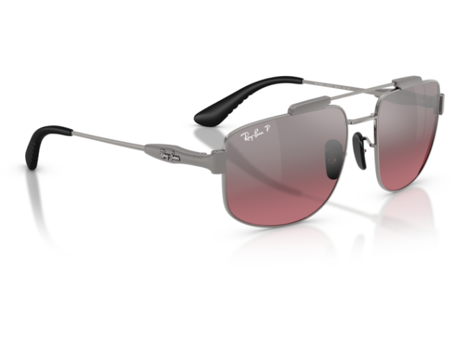 P&auml;ikeseprillid Ray-Ban 0RB3789M Gunmetal Polarized Wine