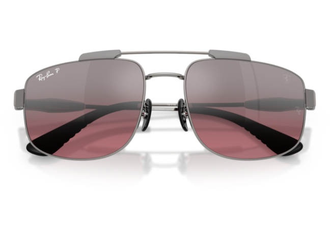 P&auml;ikeseprillid Ray-Ban 0RB3789M Gunmetal Polarized Wine