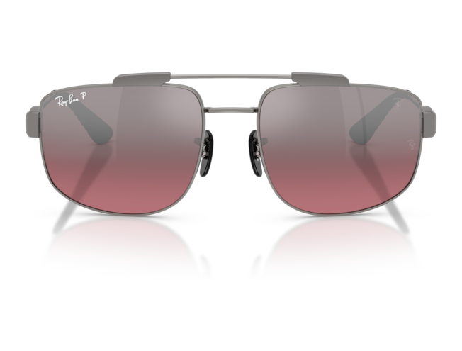 P&auml;ikeseprillid Ray-Ban 0RB3789M Gunmetal Polarized Wine