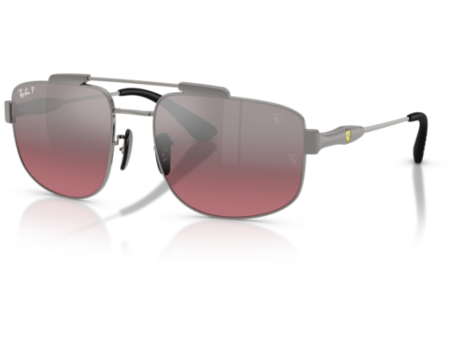P&auml;ikeseprillid Ray-Ban 0RB3789M Gunmetal Polarized Wine
