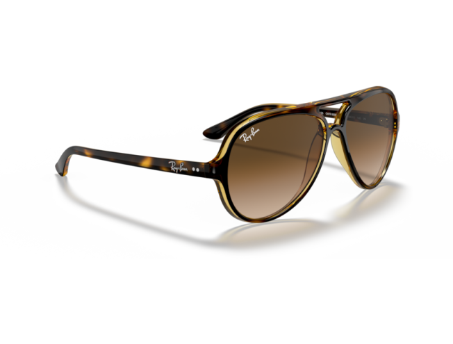 P&auml;ikeseprillid Ray-Ban Cats 5000 Light Havana Light Brown Gradient