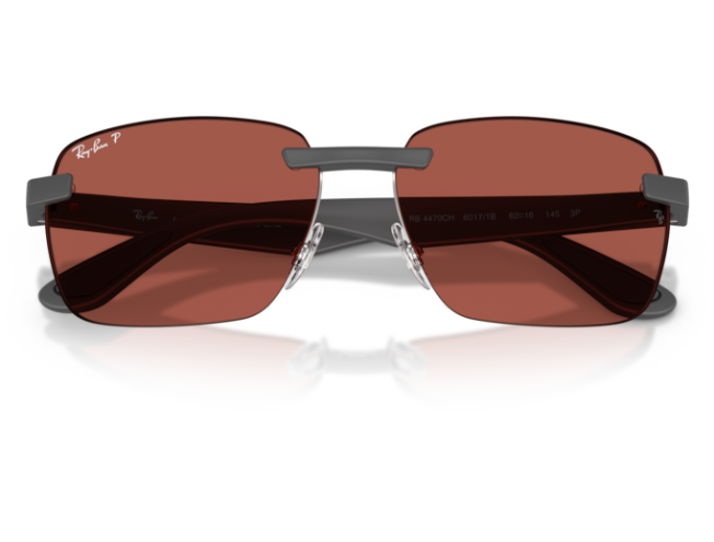 P&auml;ikeseprillid Ray-Ban 0RB4470CH Sand Grey Polarised Red L