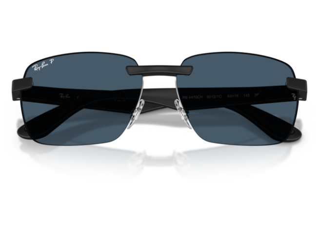 P&auml;ikeseprillid Ray-Ban 0RB4470CH Sand Black Polarized Blue L