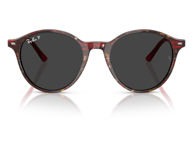 P&auml;ikeseprillid Ray-Ban Bernard Transparent Shade Fantasy Red Polarized Black M